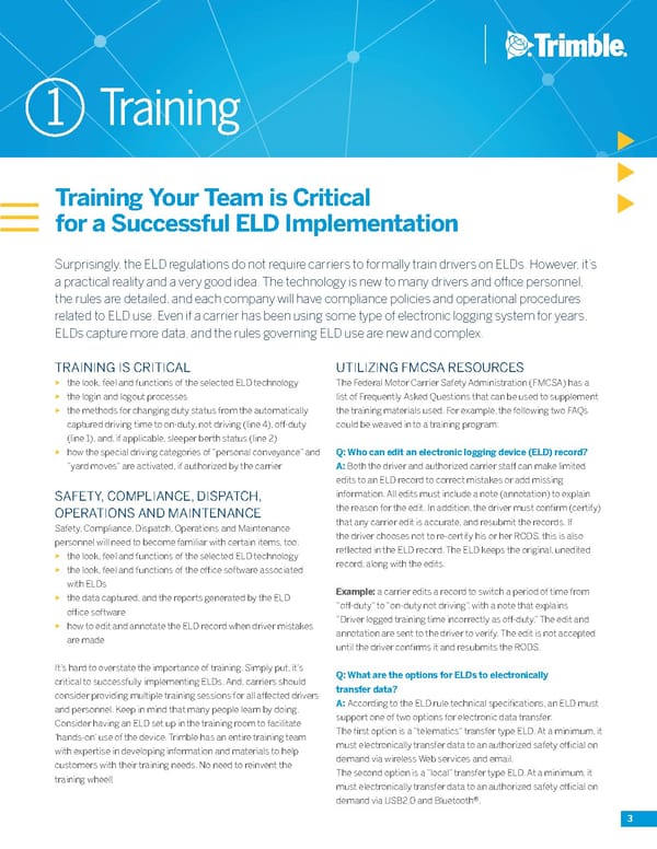 Roadmap to the ELD Mandate - Page 3