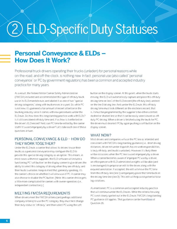 Roadmap to the ELD Mandate - Page 6