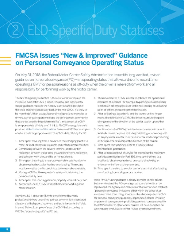 Roadmap to the ELD Mandate - Page 8