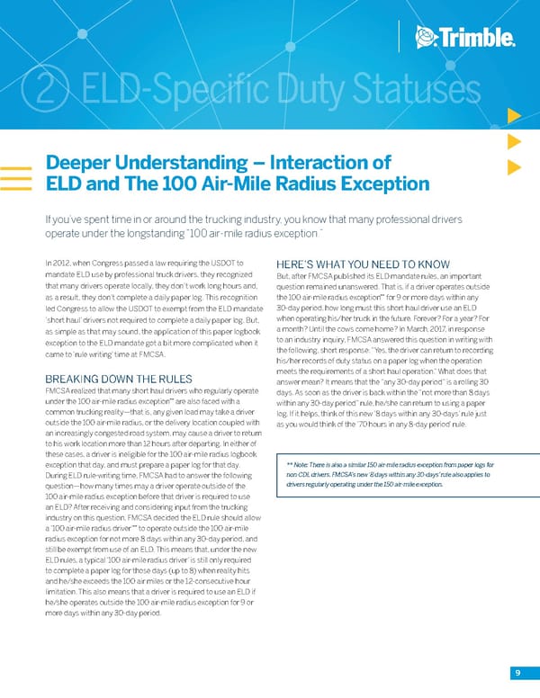 Roadmap to the ELD Mandate - Page 9