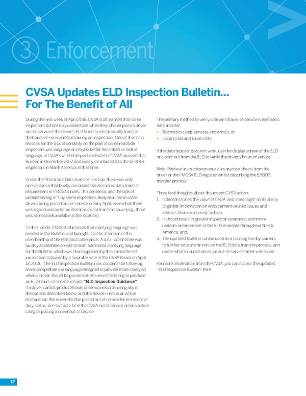 Roadmap to the ELD Mandate - Page 12