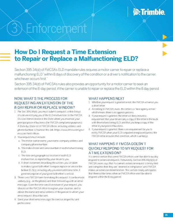 Roadmap to the ELD Mandate - Page 15