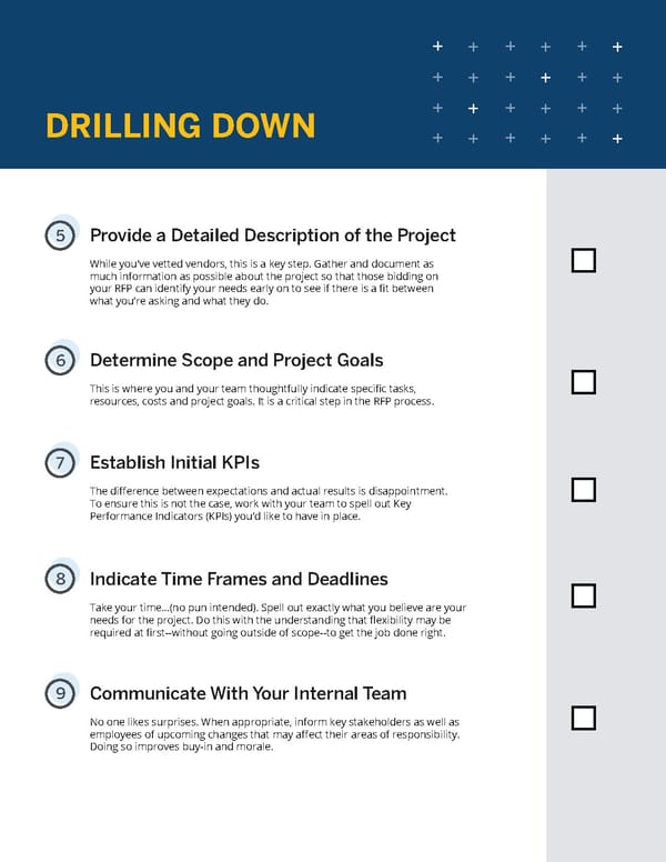 The 10 Step RFP Checklist - Page 3