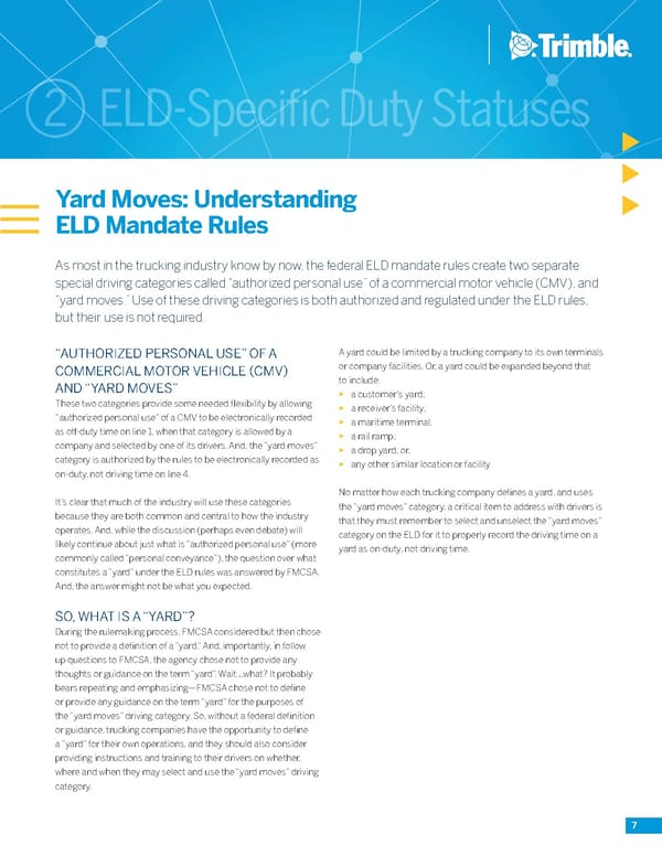 Roadmap to the ELD Mandate - Page 7